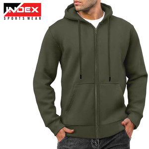 Sudaderas con capucha de corte holgado, personalizadas, con efecto desgastado, de ajuste regular, estilo vintage, lavado ácido, streetwear, con bordado, de forro polar, 100% algodón, de gramaje pesado, de invierno, con cremallera - Product Image 5