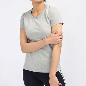 Camisetas de Moda para Mujer, 100% Algodón, Alta Calidad, Transpirables, Cuello en V, Manga Corta, Diseño Personalizable, Secado Rápido, con Botones - Product Image 5