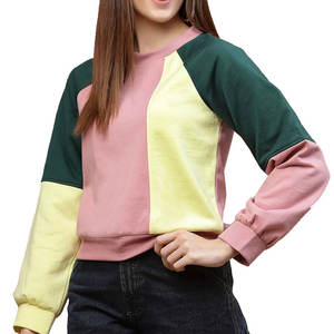 Sudaderas transpirables de manga larga para mujer, ropa para mujer, sudaderas transpirables de algodón para mujer a la venta - Product Image 3