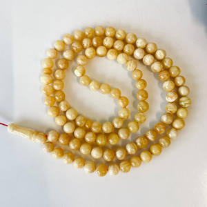 ลูกประคำทำจากอำพันบอลติกธรรมชาติ, ลูกประคำอิสลาม, ลูกปัดขนาดเล็ก - Product Image 3