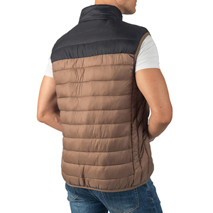 Professional Manufactures Made <b>Men</b> Winter Sleeveless Puffer <b>Vest</b> Most Selling Products Windbreaker Packable Puffer <b>Vest</b> For <b>Men</b> - Product Image 2