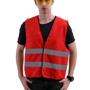 Gilet de sécurité réfléchissant en polyester et coton avec logo personnalisé de haute qualité avec fonction maille Gilet de protection - Product Image 5