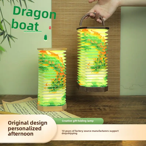 2025 lámpara LED creativa Dragon Boat Festival Interruptor táctil giratorio personalizado señales LED blancas cálidas <span class=keywords><strong>para</strong></span> dormitorio nuevo producto - Product Image 5