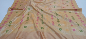 Sari de seda Banarasi de calidad superior, suave y cómodo, Ropa Étnica moderna para recepción de fiestas, eventos culturales, estilo indio - Product Image 2