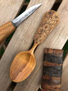 ASISTENCIA CUCHARA DE MADERA TALLA Logotipo personalizado Utensilio de cocina de madera natural Cuchara sólida de madera de acacia para cocinar - Product Image 5