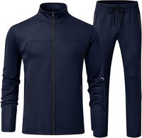 Conjunto Deportivo de Fútbol para Hombre de Buena Calidad, Corte Regular, Transpirable, de Secado Rápido, Estampado, con Logotipo Personalizado, para Entrenamiento de Otoño