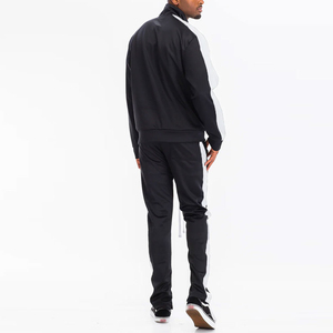 Chándal de 2 piezas de gran tamaño, ropa de calle Unisex, chándal con cremallera, estampado Dtg personalizado, sombrero de invierno que se desvanece, chándales de peso pesado para hombre - Product Image 2