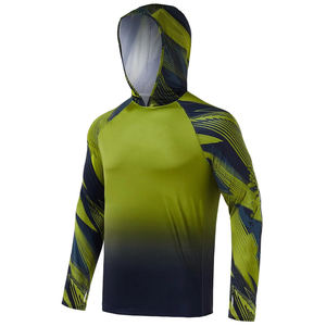 Sudadera con capucha de protección solar Upf 50 + para hombre, Jersey de manga larga, sudaderas con capucha de pesca, Material de poliéster, talla Xl para ropa de Caza y Pesca - Product Image 5