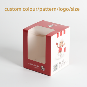 Kotak lipat lurus 4x4x5 inci kotak kemasan dengan <span class=keywords><strong>KFC</strong></span> makanan - Product Image 2