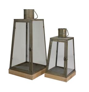 Lanterne en métal Bronze de qualité exclusive Lanterne suspendue décorative pour la maison élégante pour la décoration de Noël - Product Image 3