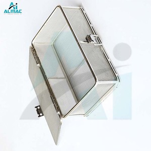 Juego de Instrumentos de Acero Inoxidable con Malla Metálica, Tapa con Cierre, Grado Médico, Certificado CE, Diseño Personalizado Directo de Fábrica ALMAC - Product Image 4