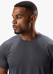 Camiseta Deportiva Ligera para Hombre, Estilo Urbano, Informal, Atlética, de Fitness, 100% Algodón, Microfibra, Transpirable - Product Image 4