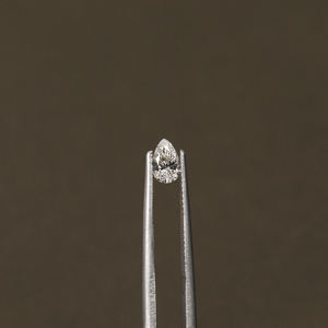 Piedra suelta certificada de corte de pera de 0,35 quilates cultivada en laboratorio CVD EF Color diamante certificado para la fabricación de joyas para ella - Product Image 4