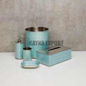 Juego de baño de diseño martillado con acabado antiguo de Metal de calidad superior en tendencia, forma personalizable - Product Image 6