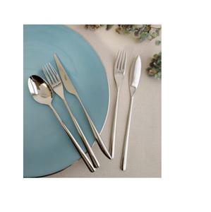 Nuevo Juego de Cubiertos Modernos de Acero Inoxidable para Hoteles, Tamaño Personalizado, Acabado Pulido Espejo Blanco, Duradero, Reutilizable, Metal de Alta Calidad - Product Image 1