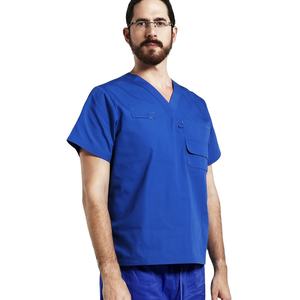 2025 Unisex cómodo uniforme de enfermería Scrub Set para Hospital médico y clínica ropa de trabajo tela tejida - Product Image 4
