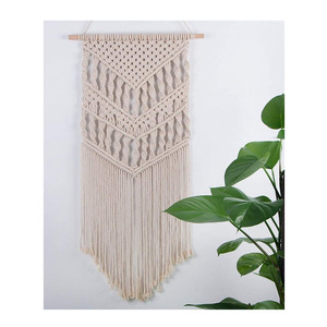 Moderno Boho macramé algodón Hippie colgante de pared hermoso arte geométrico nueva moda decoración del hogar para apartamento boda cumpleaños - Product Image 2
