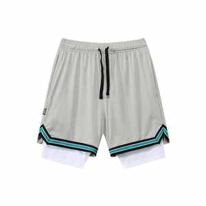 Verano personalizado buena calidad pantalones cortos de malla para Hombre Pantalones cortos de gimnasio para hombres al aire libre ejercicio baloncesto pantalones cortos trajes de hombre - Product Image 4