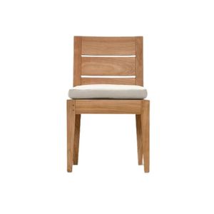 Oakspire The Addison Modern <b>Outdoor</b> Teak <b>Dining</b> Chair Solid Wood Garden Patio Chair Luxury Resort Furniture collection - Product Image 2