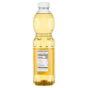 Huile de tournesol de qualité alimentaire fractionnée raffinée en vrac, marque privée, bouteilles en verre, faible teneur en matières grasses - Product Image 2