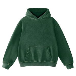 Sudaderas con capucha de alta calidad para hombre, ropa de calle Unisex, sudaderas con capucha de manga larga sueltas con hombros caídos en blanco personalizadas, abrigo para mantener el calor - Product Image 1