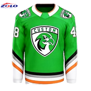 Manufacturer OEM Design Professional Polyester <strong>Hockey</strong> Uniform Customized Embroidery Or Sublimation Logo Ice <strong>Hockey</strong> <strong>Jersey</strong> - Product Image 2