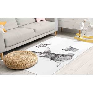 Alfombra Impresa - Alfombra Infantil Banksy con Diseño Abstracto, Antideslizante para Interiores, Alfombra de Chenilla - Product Image 5