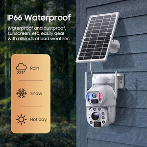 Système de caméra de sécurité Énergie solaire Réseau 4G Caméra <span class=keywords><strong>IP</strong></span> intelligente PTZ sans fil Détection humaine Extérieur CMOS <span class=keywords><strong>Cloud</strong></span> 1080P IP66 - Product Image 4