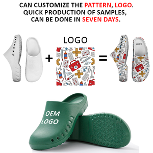 Sandal <span class=keywords><strong>EVA</strong></span> Trendi Terbaru 2025 untuk Wanita OEM Sepatu Kasual Pantai Sol Tebal Nyaman Sepatu Clogs untuk Hotel, Koki, Perawat, Dokter - Product Image 3