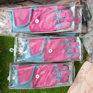 Nouveaux gants de frappeur de Baseball en cuir combiné de couleur pourpre et sarcelle quantité minimale de commande bas gants de frappeur de Baseball très durables antidérapants - Product Image 4