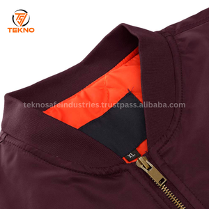 Chaqueta de bombardero transpirable para hombre de etiqueta privada Chaquetas de bombardero de uso al aire libre al mejor precio Chaquetas de bombardero transpirables para hombre Servicio OEM - Product Image 4