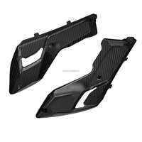 Coques latérales légères en fibre de carbone JFG pour moto électrique Surron Ultra Bee – Protection de batterie et accessoires de carrosserie