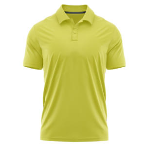 Polo liso de alta calidad para hombres algodón y spandex bordado personalizado, logotipo de impresión bajo MOQ hecho en Vietnam - Product Image 1