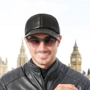 หมวกหนังผู้ชายแห้งเร็ว,หมวกหนังลำลองหมวกหนังขนาดผู้ใหญ่ - Product Image 5