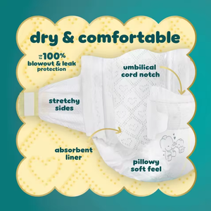 Los Mejores Pañales Pampers Swaddlers - Talla 3, 168 Unidades, Pañales Desechables para Bebé, Protección Contra Fugas, Suaves, Transpirables, Absorbentes, Diseño Impreso - Product Image 4