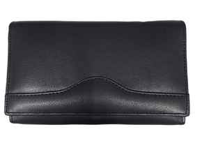 Leather <b>Ladies</b> <b>Wallet</b> <b>Purse</b> with RFID protection Credit Card Compartments and Bank Notes Zipper Pouch in Pure Leather - Product Image 1