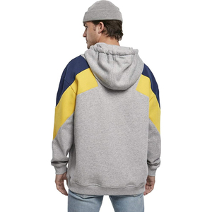 เสื้อฮู้ดผ้าฝ้ายแท้ 100% แบบหนาสำหรับฤดูหนาว สกรีนโลโก้ได้ตามต้องการ เสื้อสตรีทแวร์ลำลองแบบสวมหัว แต่งสีตัดกัน - Product Image 3