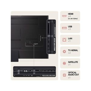 8K Smart LED TV 75 Inch with 120Hz Refresh Rate QLED Backlight WebOS System for Home Use - Product Image 1