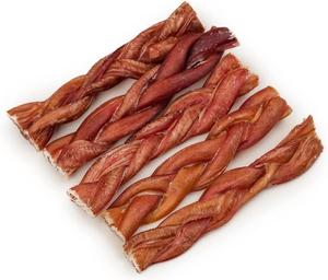 Trenzado Bully Sticks para perros-Durable Natural Masticables Hecho de 100% Carne de vacuno alimentada con pasto, para el mercado de exportación - Product Image 2