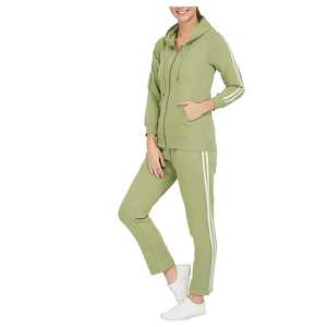 Los chándales de calidad superior para mujer más vendidos para el verano Impresión de logotipo personalizado Material superior propio - Product Image 3
