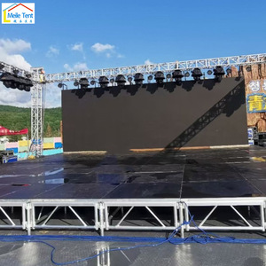 Podio de escenario de aluminio <span class=keywords><strong>para</strong></span> eventos al aire libre Plataforma de fácil instalación Plataforma de escenario portátil <span class=keywords><strong>para</strong></span> conciertos Iglesia Exposiciones de bodas - Product Image 2
