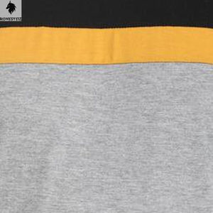 Camiseta de cuello redondo de estilo básico para hombre de alta calidad 100% algodón Color sólido manga corta prenda superior - Product Image 5