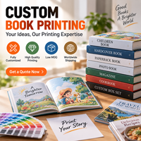 Impression de livres sur mesure : reliure rigide, brochée, spirale, piqûre à cheval – Usine d'impression OEM/ODM