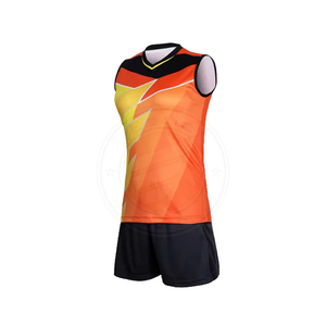 Ensemble de volley-ball pour hommes adultes, nouveau design tendance, prix de gros, uniforme de volley-ball pour club sportif, uniforme de volley-ball imprimé - Product Image 3