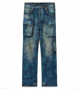 Light <b>Blue</b> for Leather <b>Canvas</b> Jacket Waterproof Breathable Unisex Winter Jacket - Product Image 1