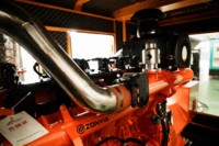 Langlebiger 200KW Geräuscharmer Erdgas LPG Synthesegas Biogas Biomasse-Gas Dreiphasiger Wechselstrom CE ISO Zertifiziert 220V 24V ATS Automatischer Start