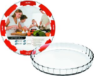 Piatto rotondo in vetro per torte 28x3,5 cm (Ibili 480528) - Product Image 1