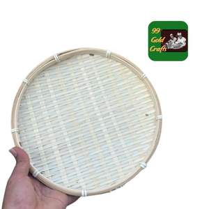 2025 PRÊT POUR L'EXPORTATION PANIER DE VÉNAGE EN BAMBOU VENTE EN GROS PRIX BAMBOU PLATEAU DE SERVICE VIETNAM PRODUITS DE CUISINE EN BAMBOU - Product Image 2