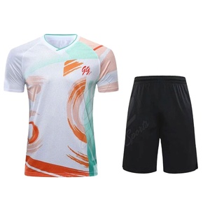 Uniforme de Fútbol Personalizado de Alta Calidad para Hombre Adulto, Manga Corta, Logotipo Frontal, Secado Rápido, Transpirable - Product Image 1