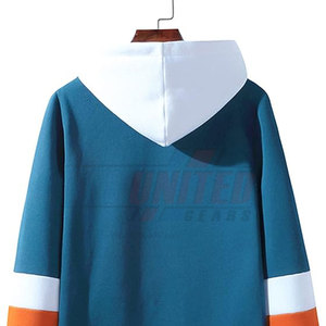 Stylish Men's 100% Cotton Hooded Sweatshirts Custom Logo <b>Thick</b> <b>Fleece</b> Solid Pattern Casual Outdoor Sports Winter Weather Digital - Product Image 5